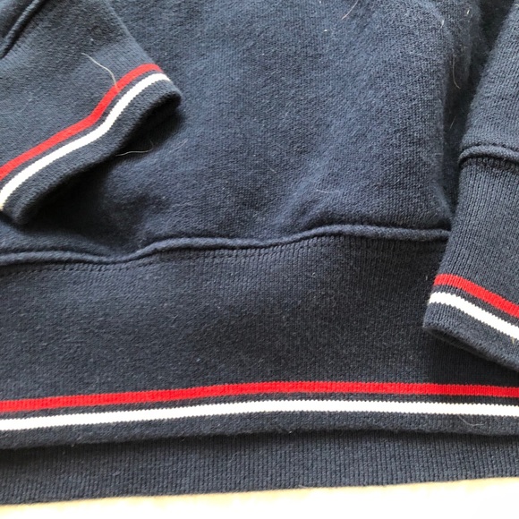 Brandy Melville Hamilton Sweatshirt sweater vintage crewneck navy blue small - Picture 5 of 7